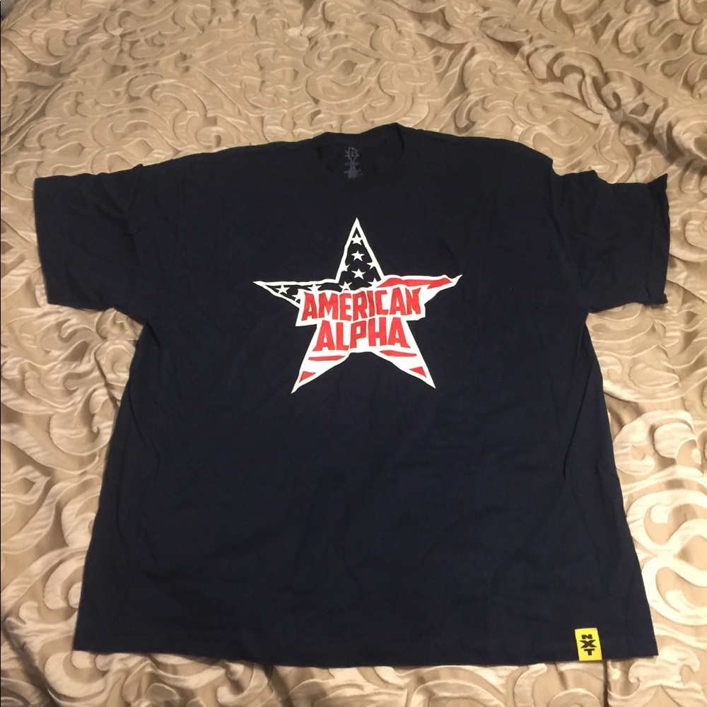 American Alpha wrestling shirt NXT Jordan & Gable